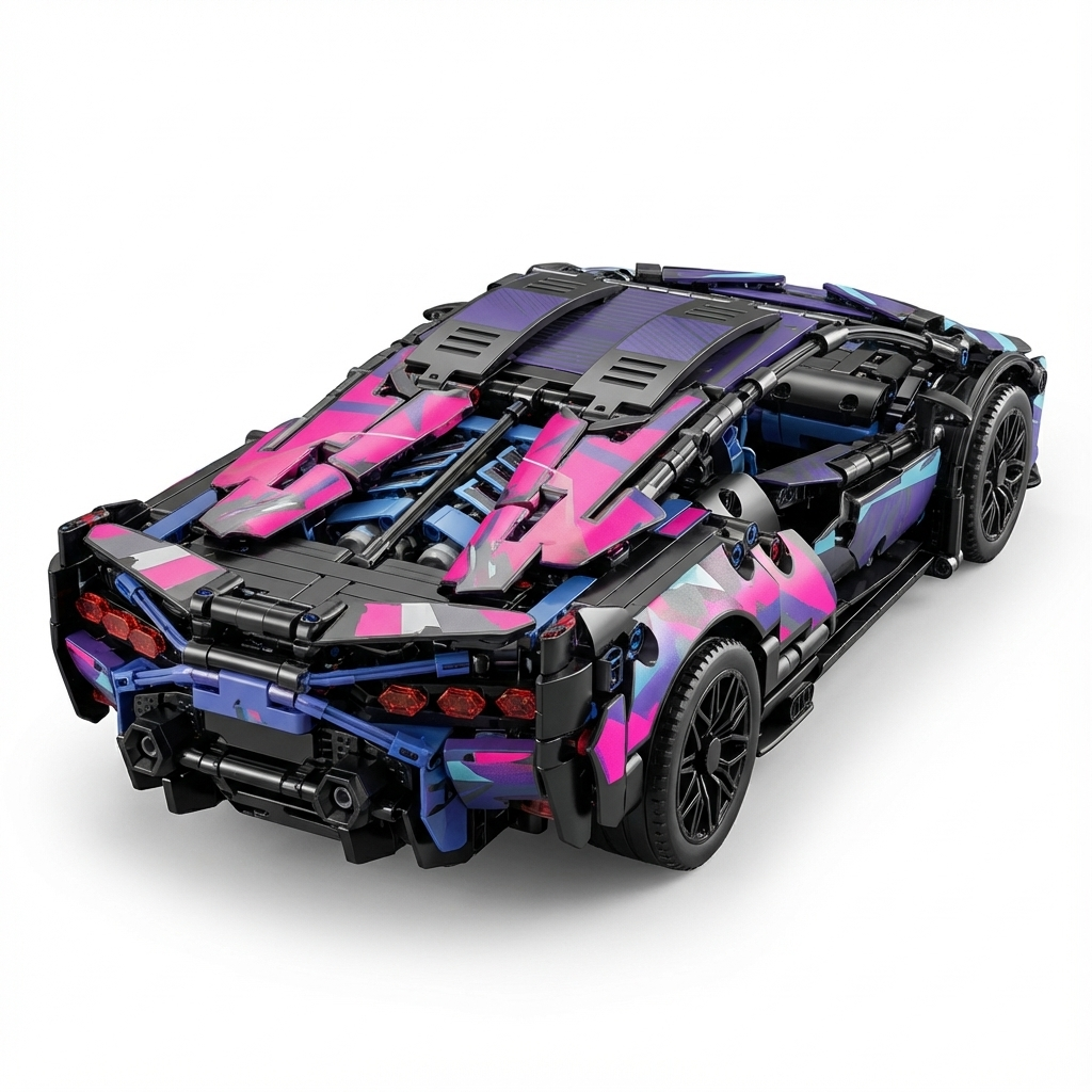 Neon SV Plane Sky | 1314pcs